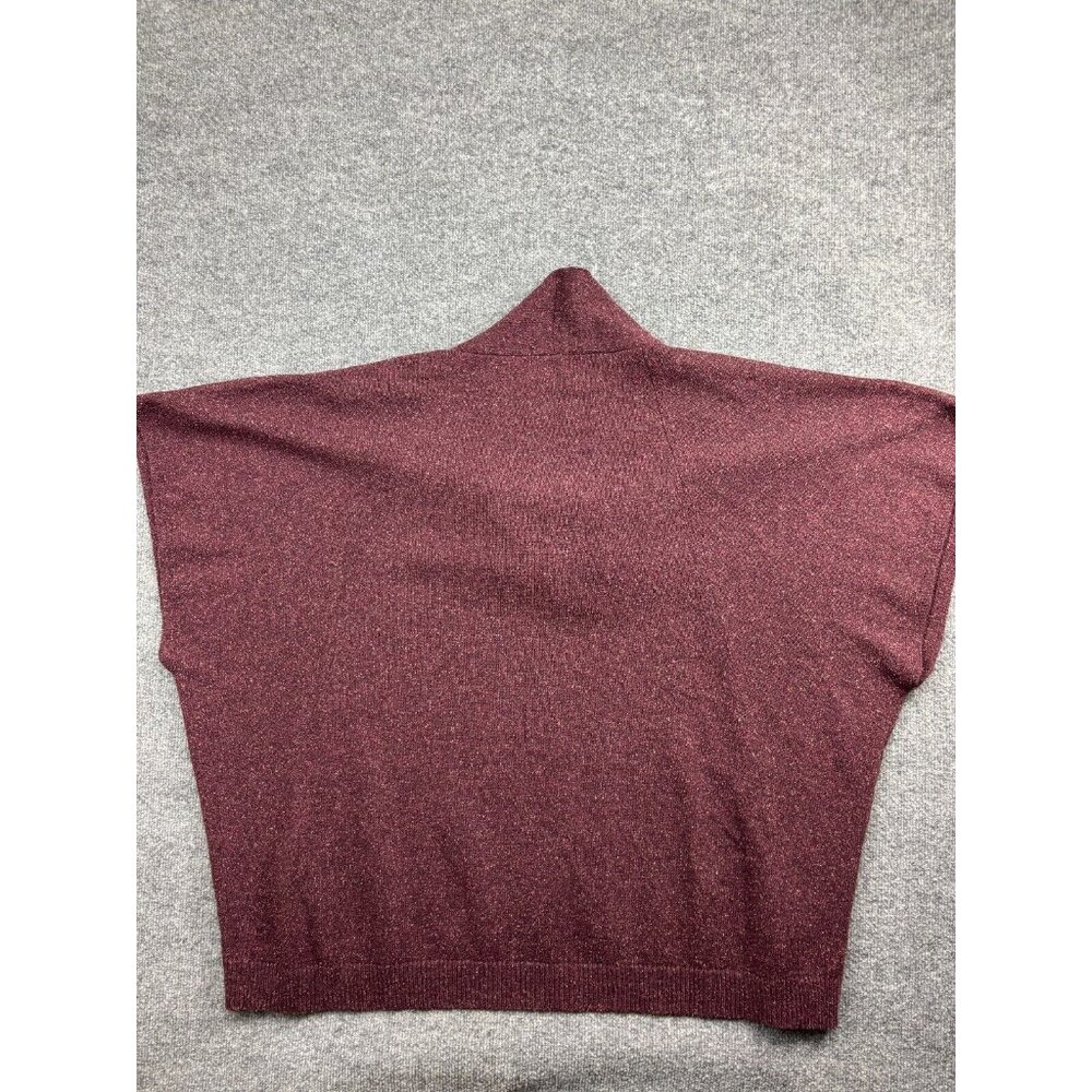 Blarney Country Heritage Sweater Women's O/S Red Merino Wool Silk Buckle - Picture 8 of 8